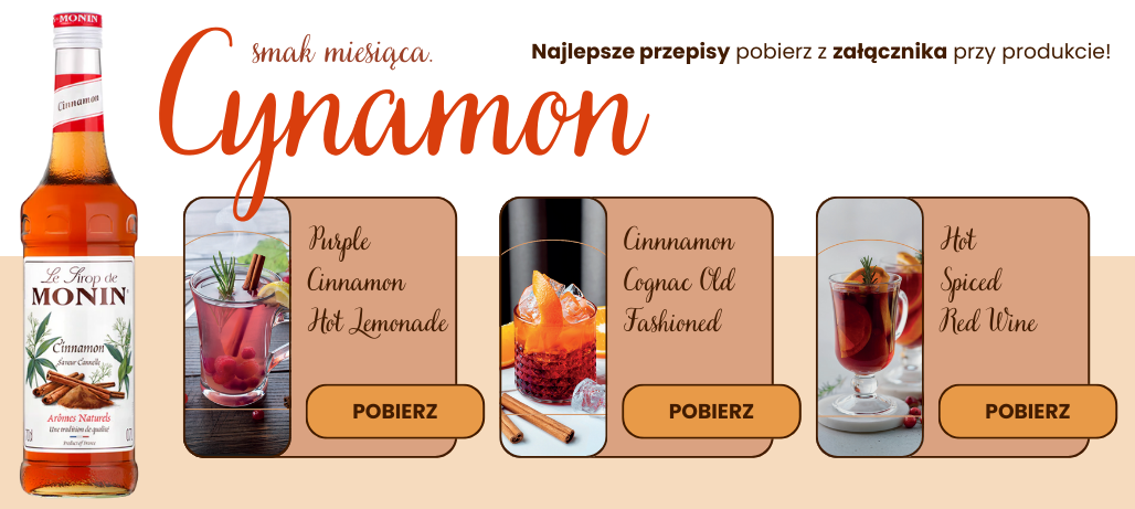 Cynamon - aromatyczny syrop do wrześniowych przepisów!